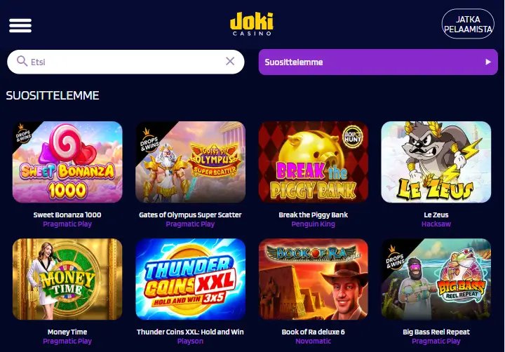 Jokicasino suomi kohteessa Finland